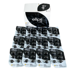 ellips shiny black box of 72 capsules