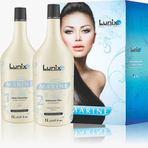 Lunix Marine Btox mandioca which is hair botox. Product is imported from brazil.