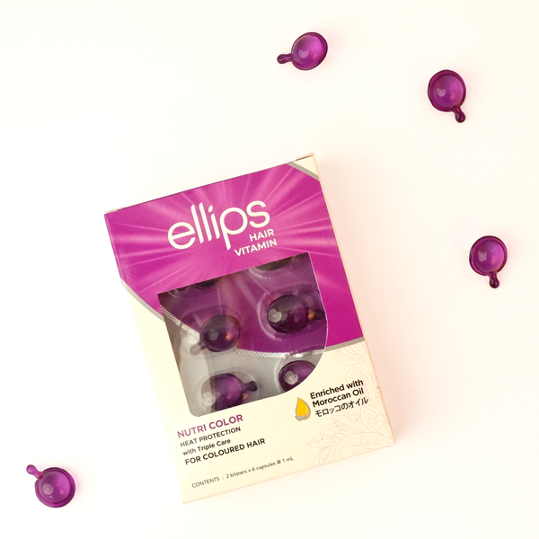 ellips Púrpura Nutri Color - Caja de 12 cápsulas