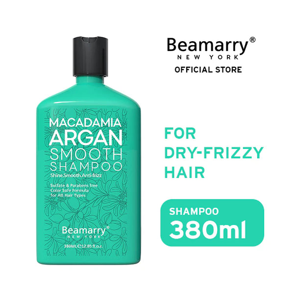 Beamarry Macadamia Argan Shampooing Lissant 380 ml