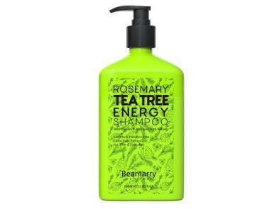 Beamarry Shampoing énergétique à l'arbre à thé et au romarin 380 ml