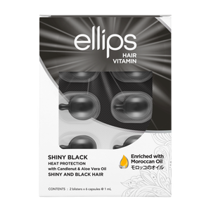 ellips Shiny Black - boîte de 12 capsules