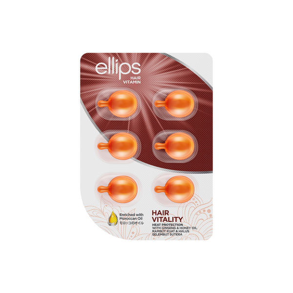ellips Orange Hair Vitality – caja de 72 cápsulas