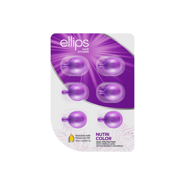 ellips Púrpura Nutri Color – caja de 72 cápsulas