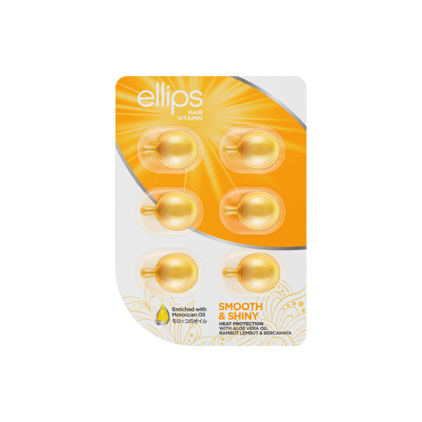 ellips Amarillo Liso y Brillante – caja de 72 cápsulas