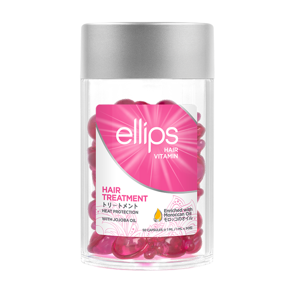 ellips Pink Hair Repair - Tarro de 50 cápsulas