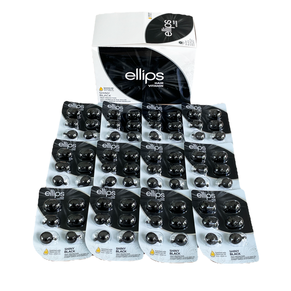 ellips Shiny Black – boîte de 72 gélules