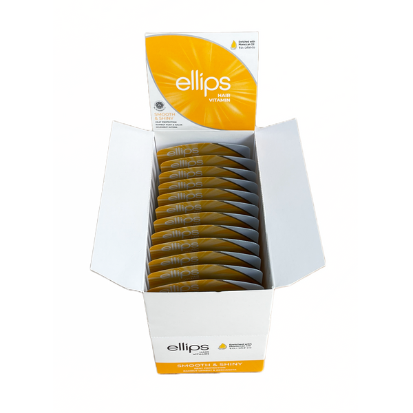 ellips Amarillo Liso y Brillante – caja de 72 cápsulas