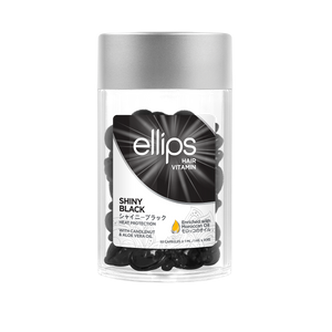 ellips Shiny Black - 50 capsule jar
