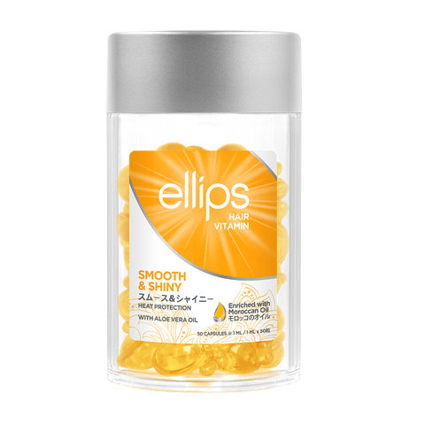 ellips Yellow Smooth & Shiny - 50 capsule jar